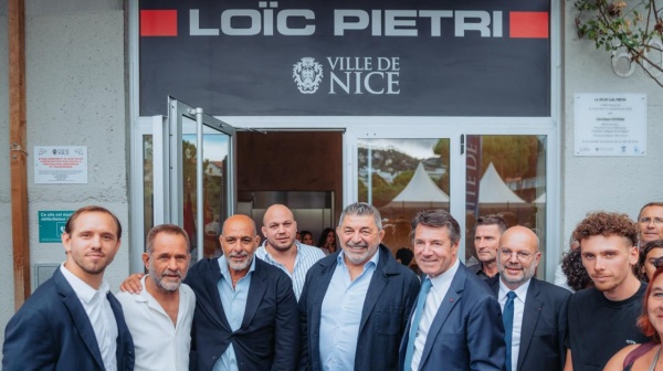 Inauguration du Dojo Loïc PIETRI à Nice